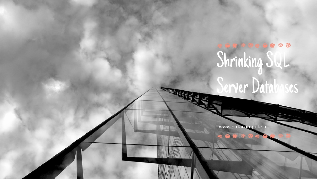 Shrink SQL Server Databases for Mirroring & Availability Groups