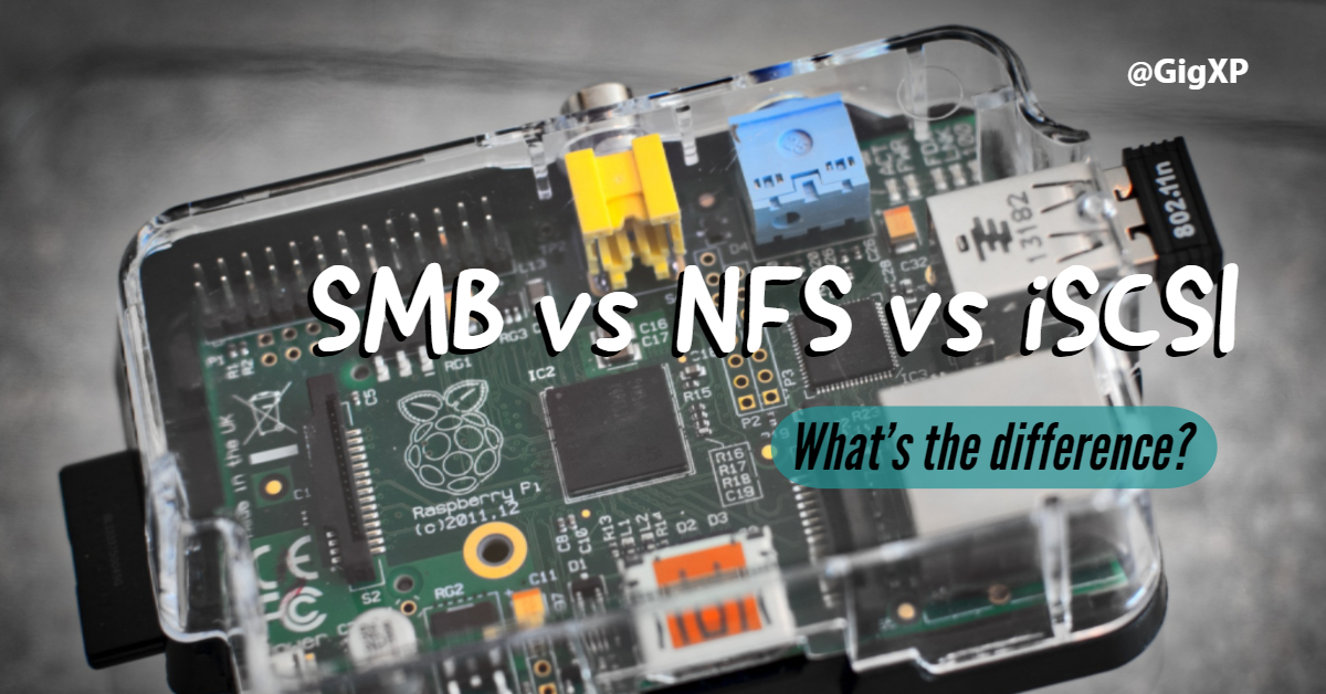 SMB vs. NFS vs. iSCSI