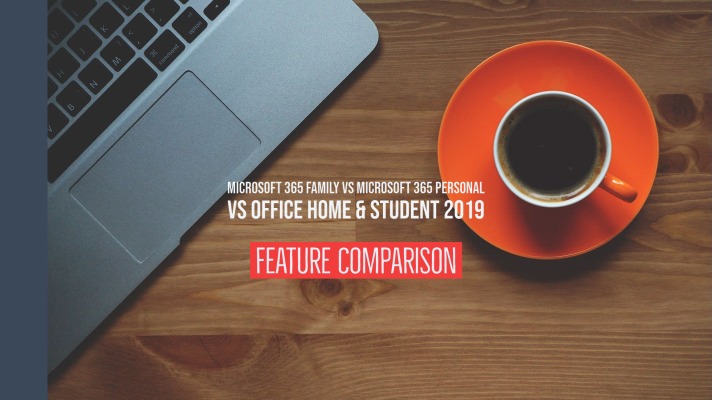 Microsoft 365 Family vs Microsoft 365 Personal vs Office Home & Student 2019 – Comparison