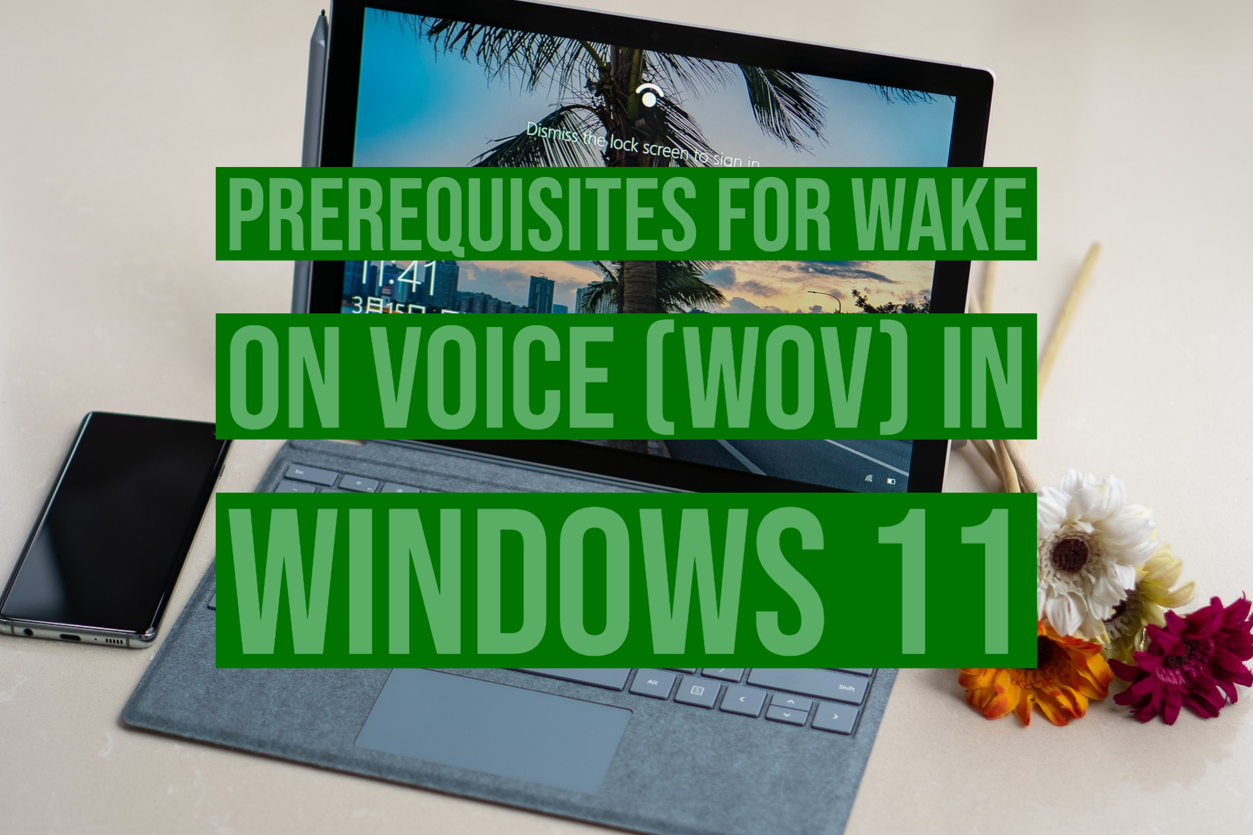 What Are The Prerequisites For Wake On Voice WoV In Windows 11 What are the prerequisites for wake on voice wov in windows 11