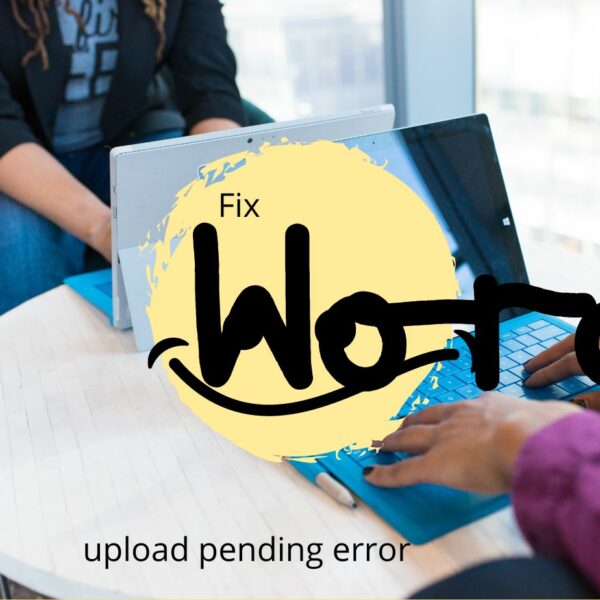 upload pending error
